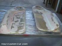 custom fiberglass door panel impala SS