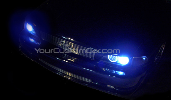 custom impala ss, hid kit, dark blue