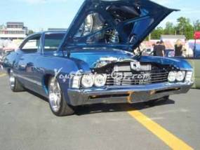 Scr8pfest 11 car show blue impala