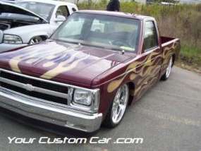 drop em wear show, car truck show, custom minitruck, custom car, custom paint s10