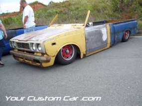 drop em wear show, car truck show, custom minitruck, custom car, custom chop top