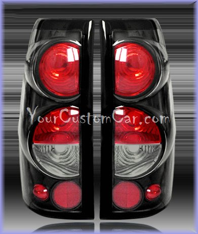 chevrolet silverado tail lights, custom tail lights, black tail light, silverado tail light, sierra tail light, 99-06 chevrolet taillights