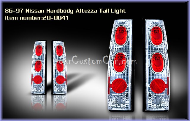 nissan hardbody tail lights, custom tail lights, custom minitruck taillight, nissan hardbody tail light, custom hardbody, nissan taillights