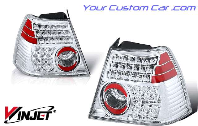 99, 00, 01, 02, vw, volkswagen jetta led taillights, jetta lights, custom jetta, volkswagen jetta led