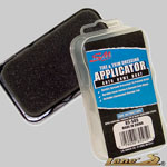 tire shine applicator, tire shine sponge, dressing applicator, interior shine applicator, interior shine pad