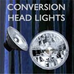 conversion headlights, sealed beam conversion, hot rod head lights, s10 lights